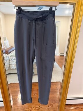 Charcoal Grey Mandala Scrub pants